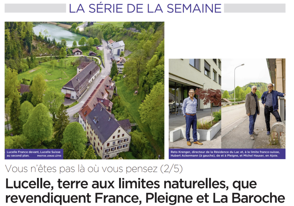 Le Quotidien Jurassien parle de nous !