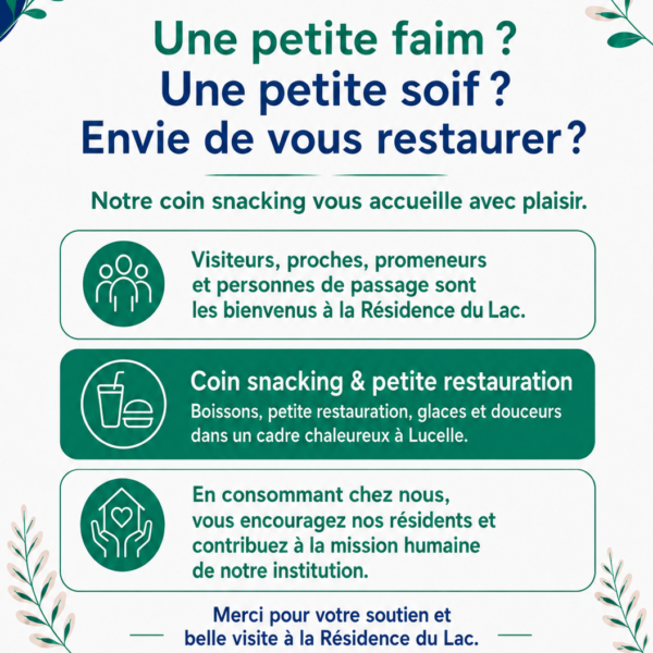 Un coin snacking pour accueillir visiteurs et promeneurs à Lucelle
